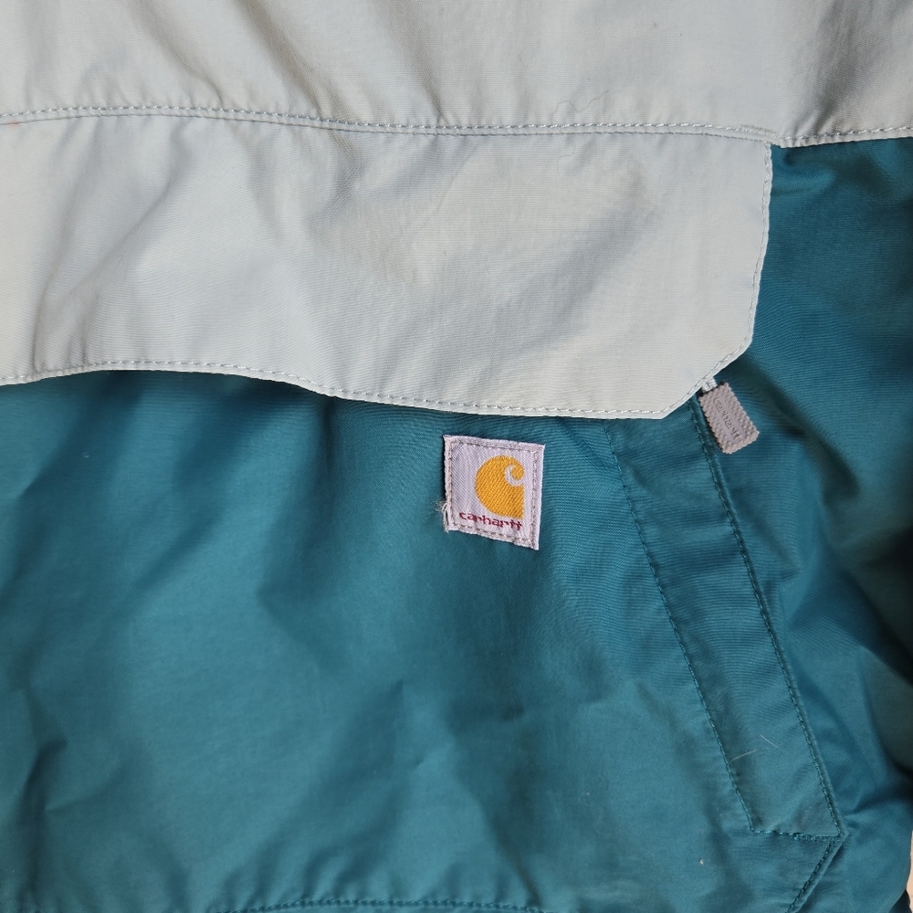 Carhartt Women's Rain Defender Loose Fit Lightweight Packable Anorak,Shaded sz S - Picture 4 of 7